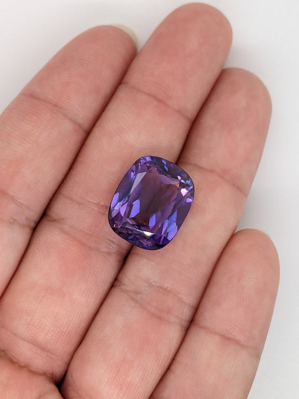 15.85ct Amethyst Cushion Cut