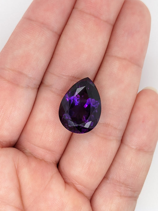 13.64ct Amethyst Pear Shape