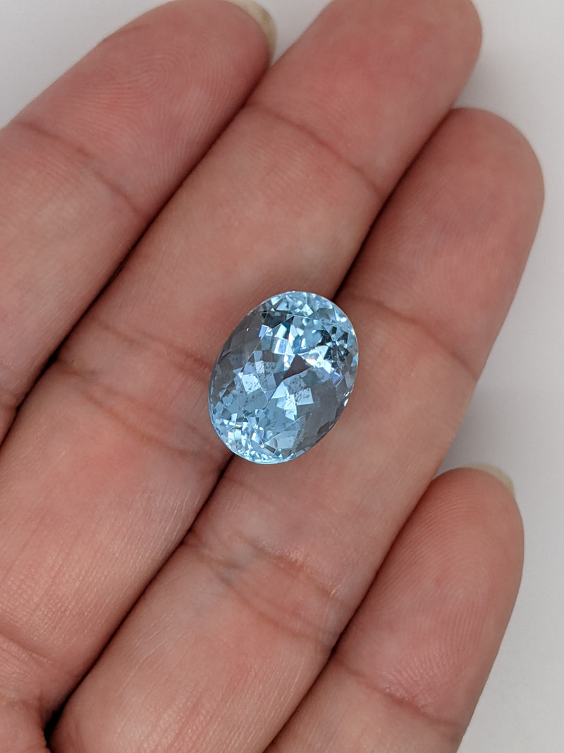 8.60ct Aquamarine Oval