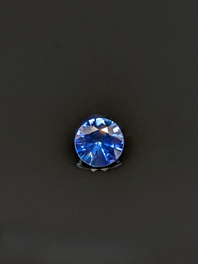 0.83ct Blue Sapphire Round