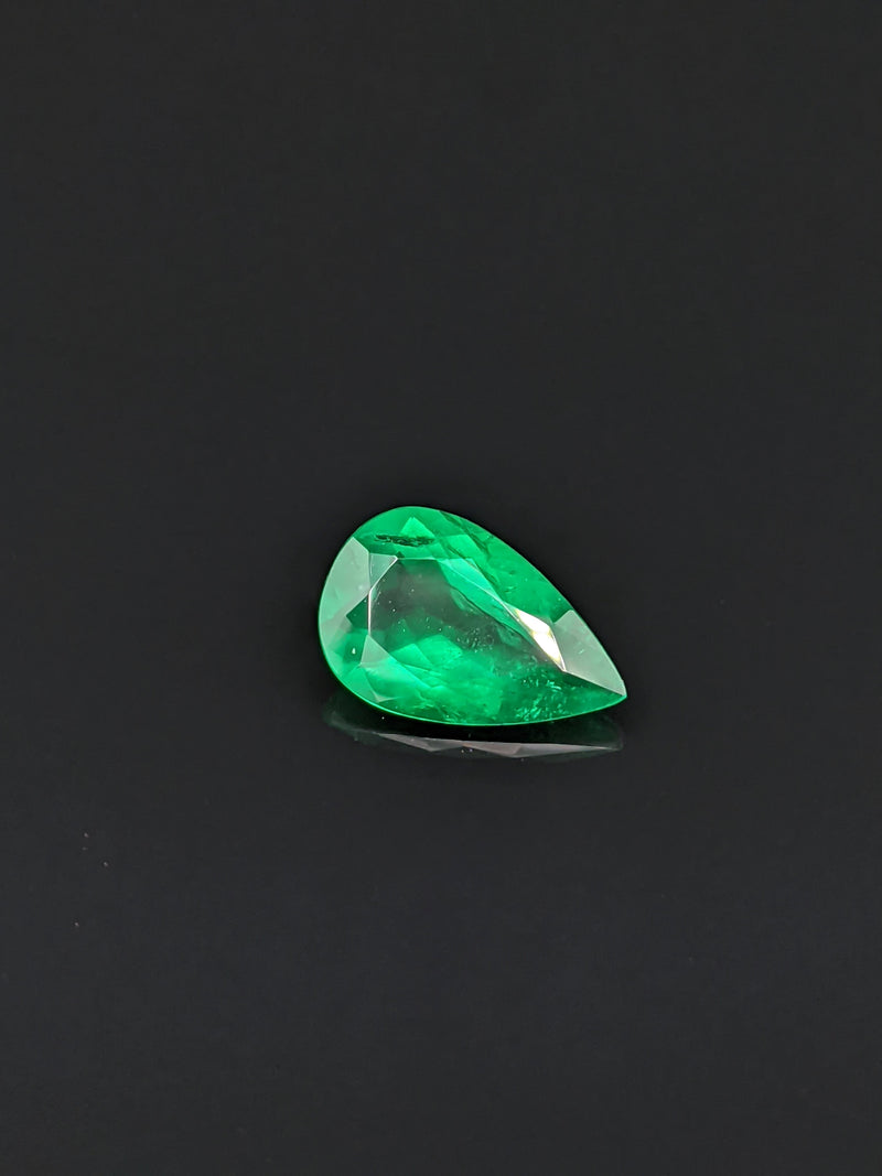 2.05ct Emerald Pear Shape