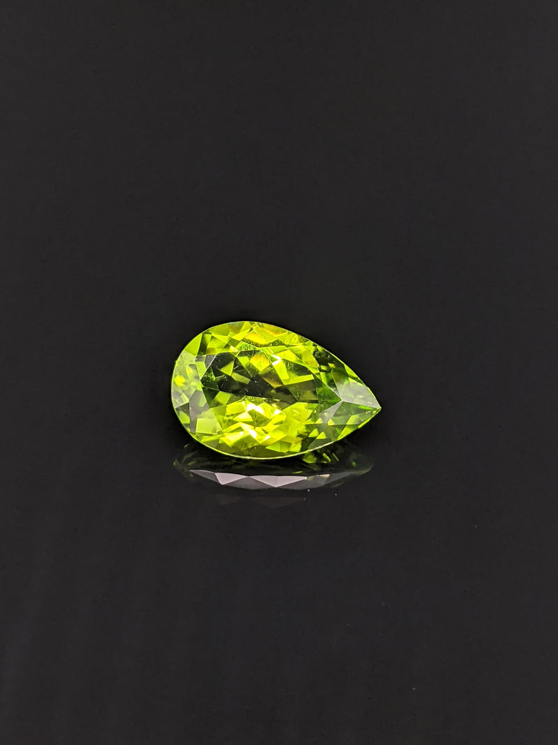 5.61ct Peridot Pear Shape