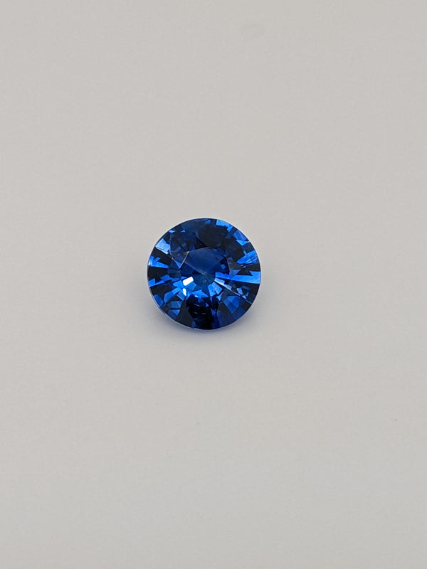2.15ct Blue Sapphire Round