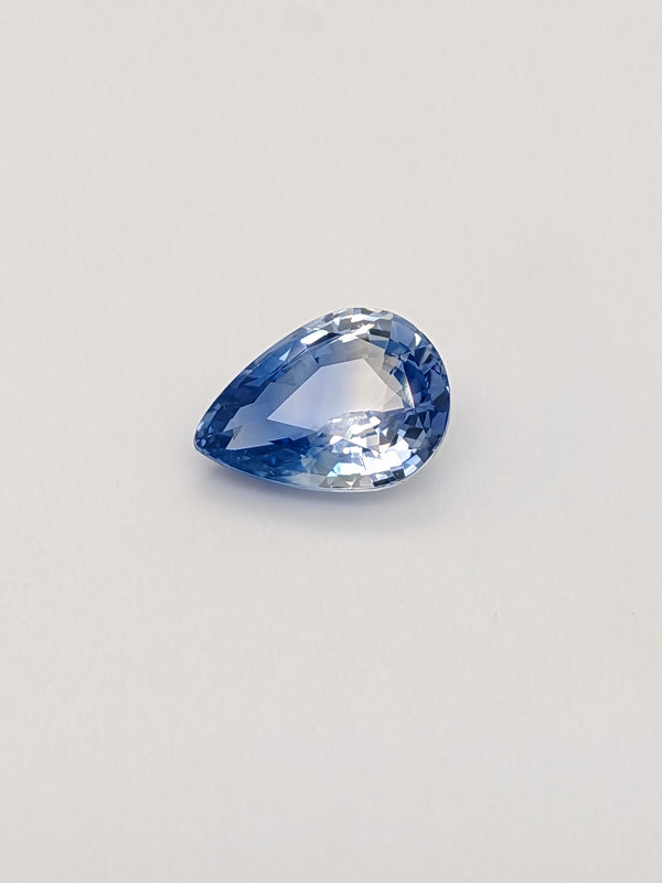 3.03ct Parti Sapphire Pear Shape