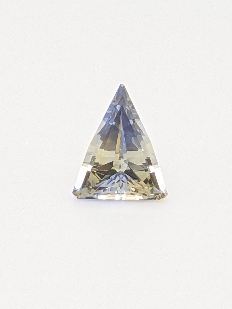 1.57ct Parti Sapphire Triangle