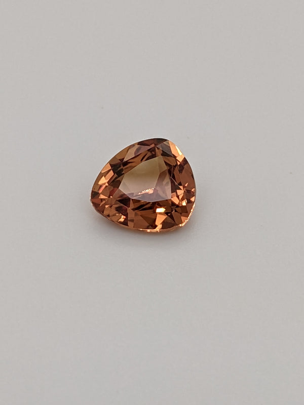 2.07ct Orange Sapphire Pear Shape