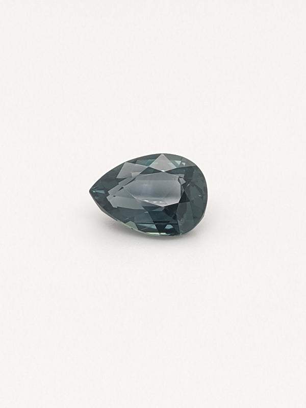 2.51ct Grey Sapphire Pear Shape