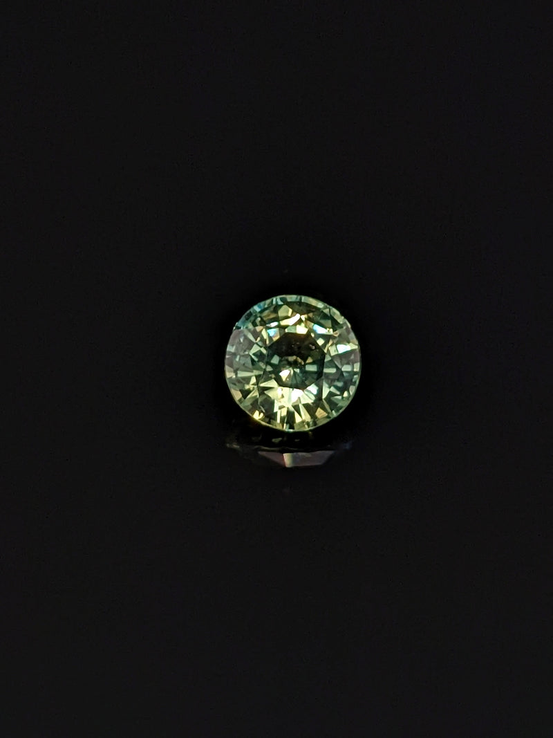 1.19ct Teal Sapphire Round