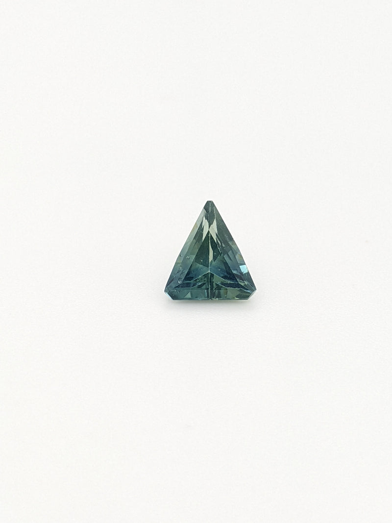 1.06ct Teal Sapphire Triangle