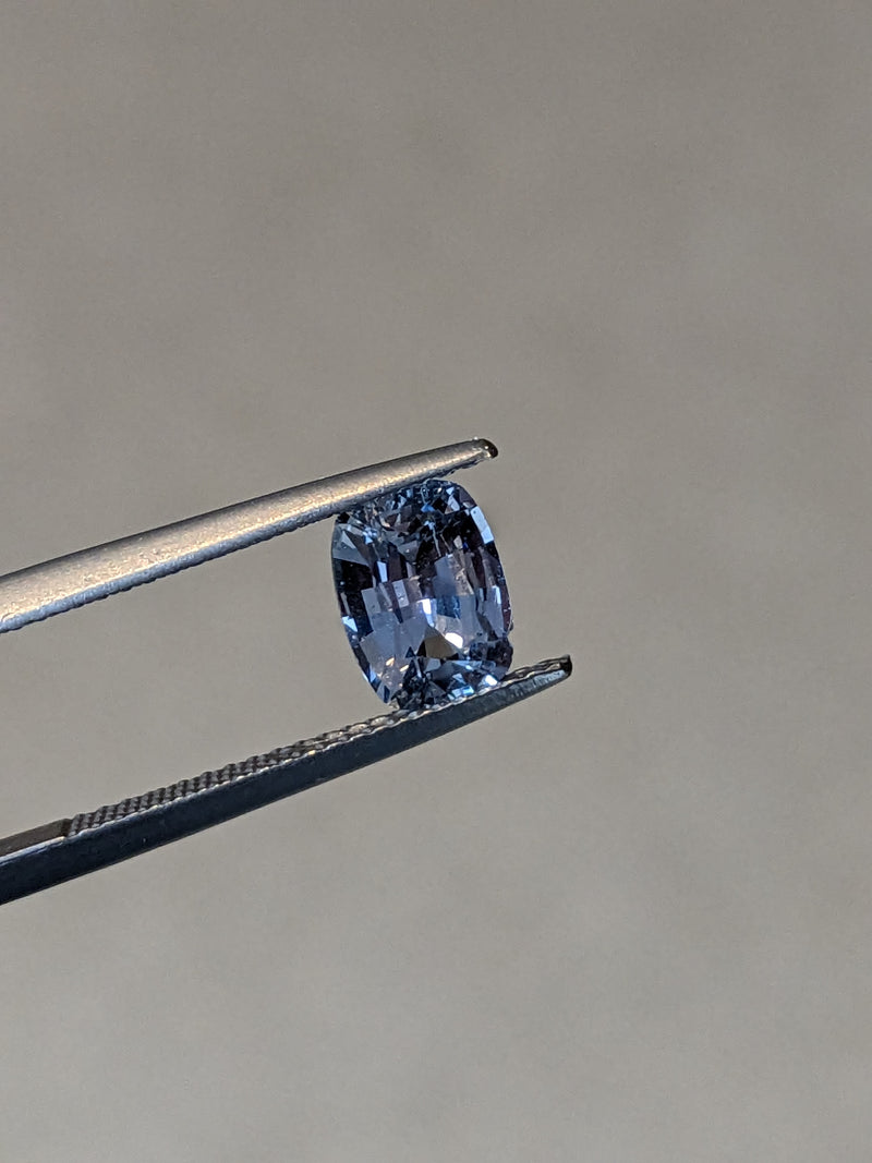 1.70ct Grey Sapphire Cushion Cut