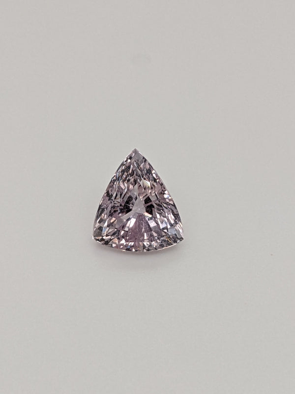 2.85ct Peach Sapphire Triangle