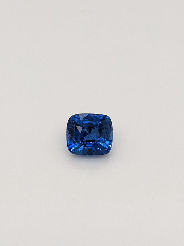 2.06ct Blue Sapphire Cushion Cut