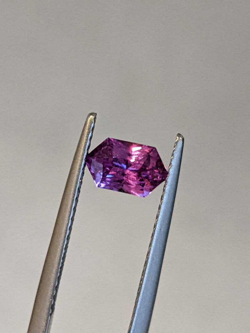 1.05ct Pink Sapphire Elongated Hexagon