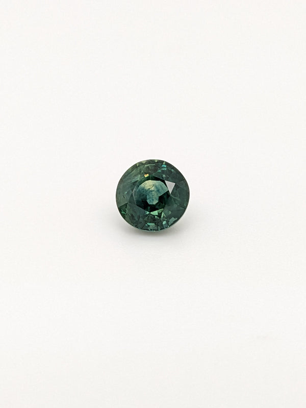 1.38ct Teal Sapphire Round