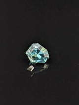 1.02ct Teal Sapphire Geometric Cut