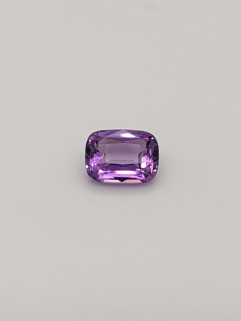 1.70ct Purple Sapphire Cushion Cut