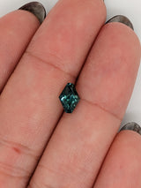 1.09ct Teal Sapphire Elongated Hexagon