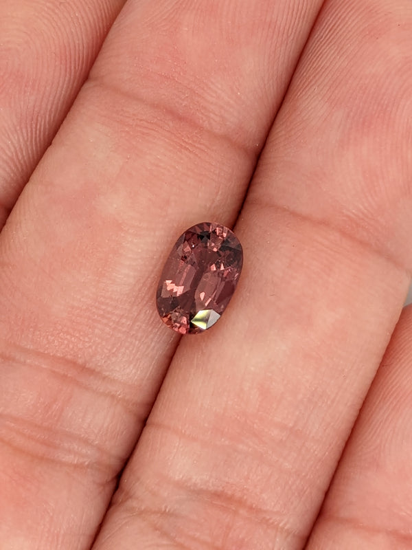 1.73ct Terracotta Sapphire Oval