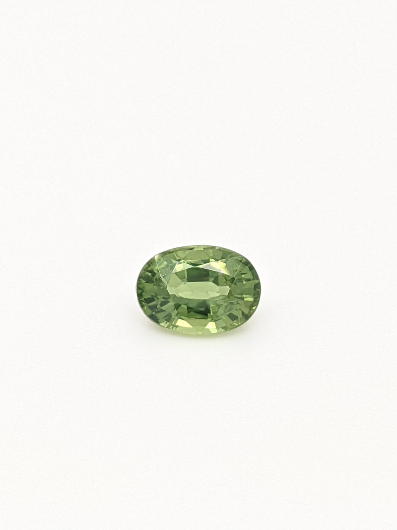 1.12ct Green Sapphire Oval