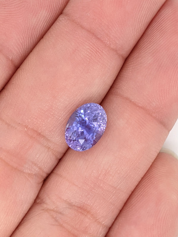 3.12ct Purple Sapphire Oval