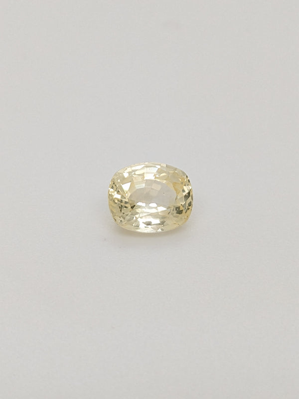 1.83ct Yellow Sapphire Cushion Cut