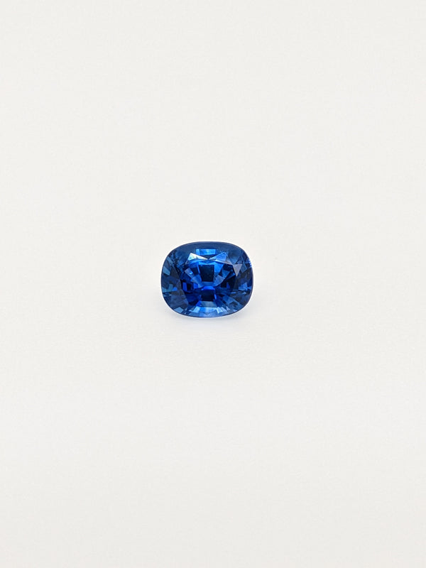 0.88ct Blue Sapphire Cushion Cut