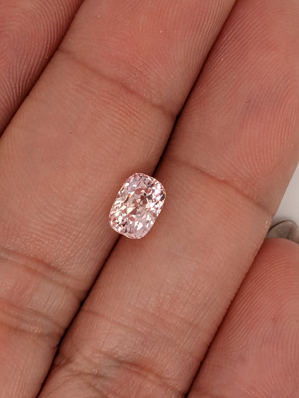 1.54ct Padparadscha Sapphire Cushion Cut