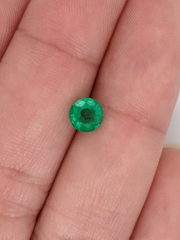 0.75ct Emerald Round