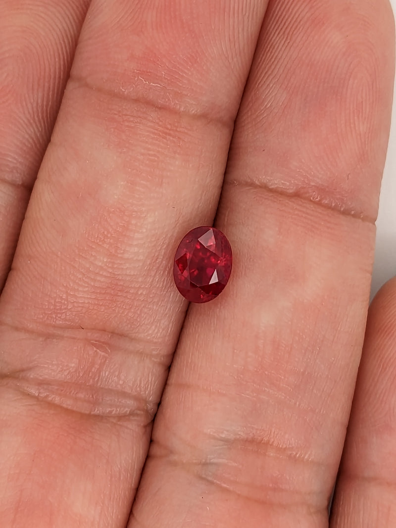 1.35ct Ruby Oval