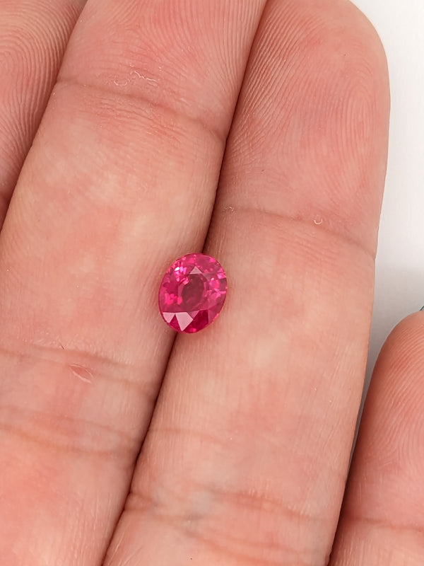 1.16ct Ruby Oval