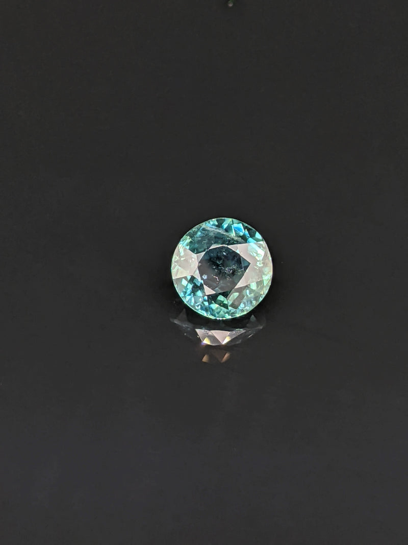 2.60ct Teal Sapphire Round