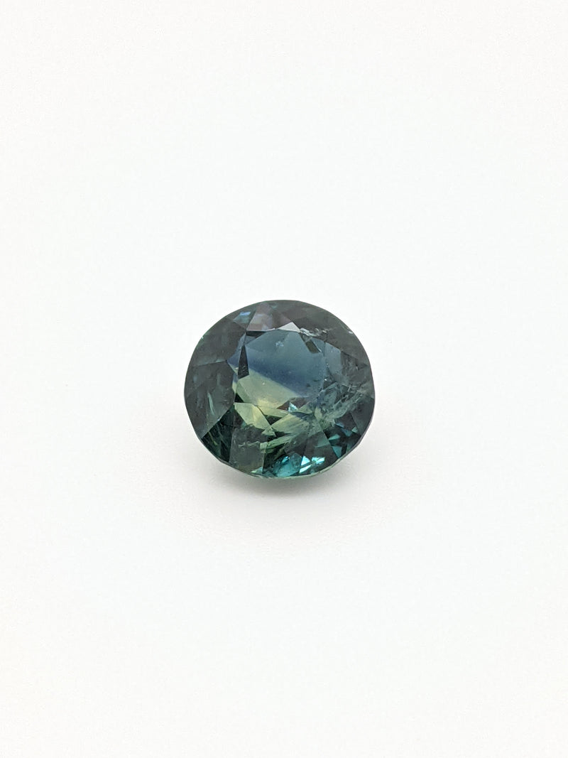 2.60ct Teal Sapphire Round