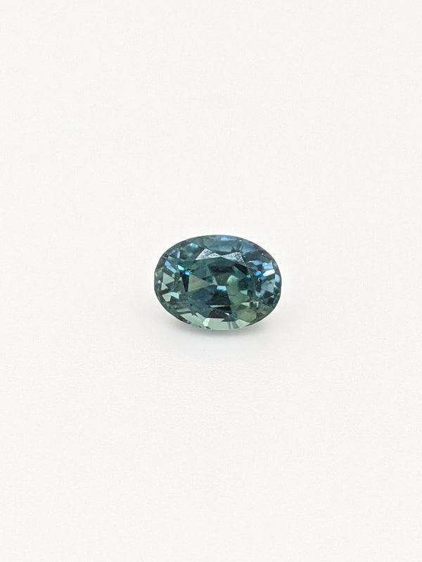 1.26ct Teal Sapphire Oval
